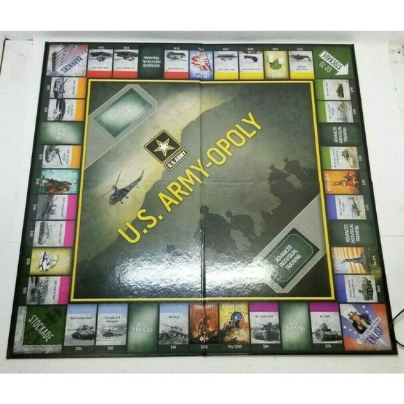 U.S. ARMY-OPOLY Board Game Collectors Edition (Z6) - Picture 4 of 5